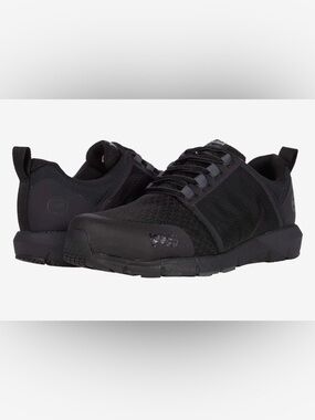 Timberland PRO Radius All-Black Low-Profile Athletic Work Shoes